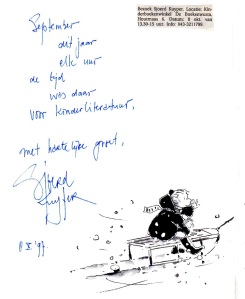 Sjoerd Kuyper handtekening
