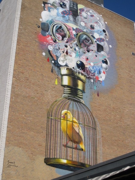 Street Art weblog Collin Van der Sluijs koolpiet