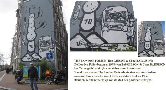 Street Art Amsterdam weblog 4 The London Police