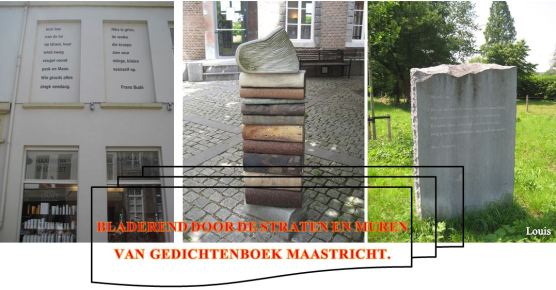 Bladerend door gedichtenboek Maastricht